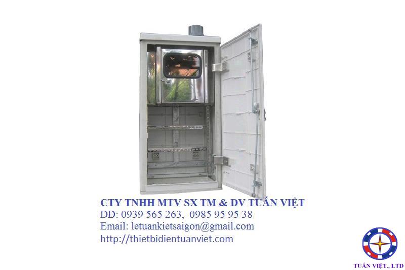 Tủ Điện Kế -MCCB 2 Ngăn Composite 760x500x340mm (Đứng)
